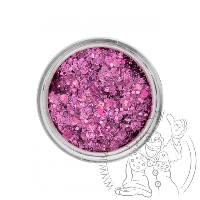 PXP pressed chunky glitter cream sweet pink