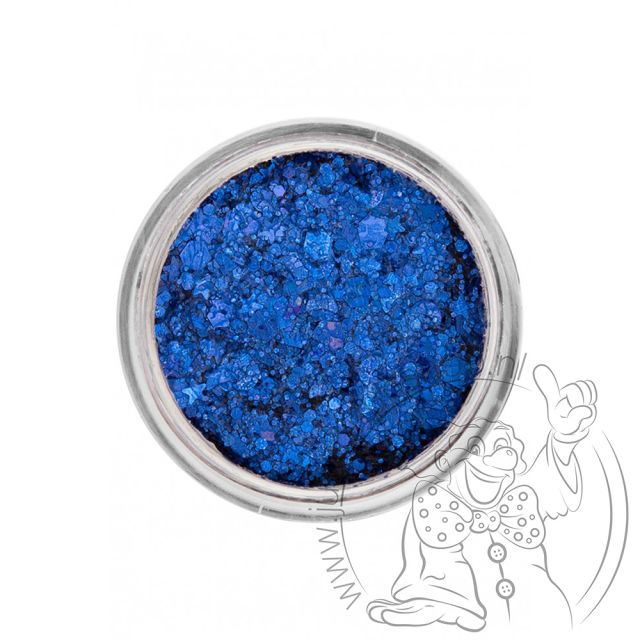 PXP pressed chunky glitter cream deep blue something