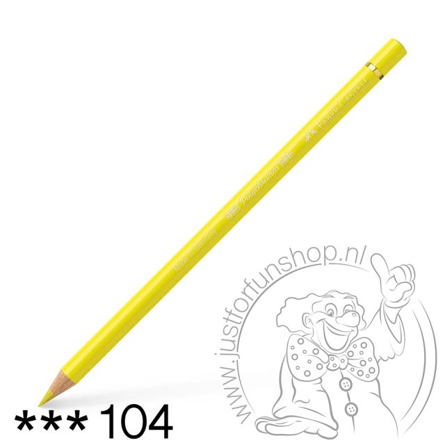 Faber-Castell Polychromos Artist kleurpotlood 104 Light yellow glaze