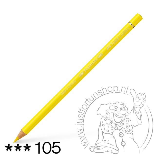 Faber-Castell Polychromos Artist kleurpotlood 105 Light cadmium yellow