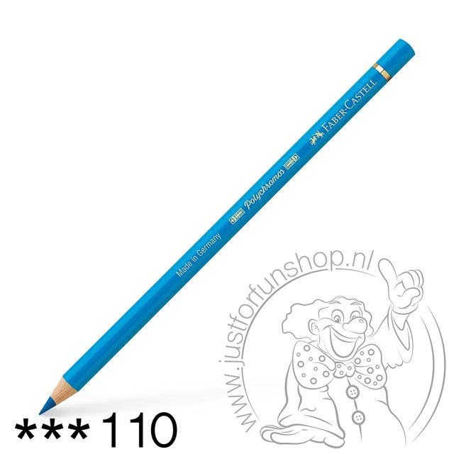 Faber-Castell Polychromos Artist kleurpotlood 110 Phthalo blue