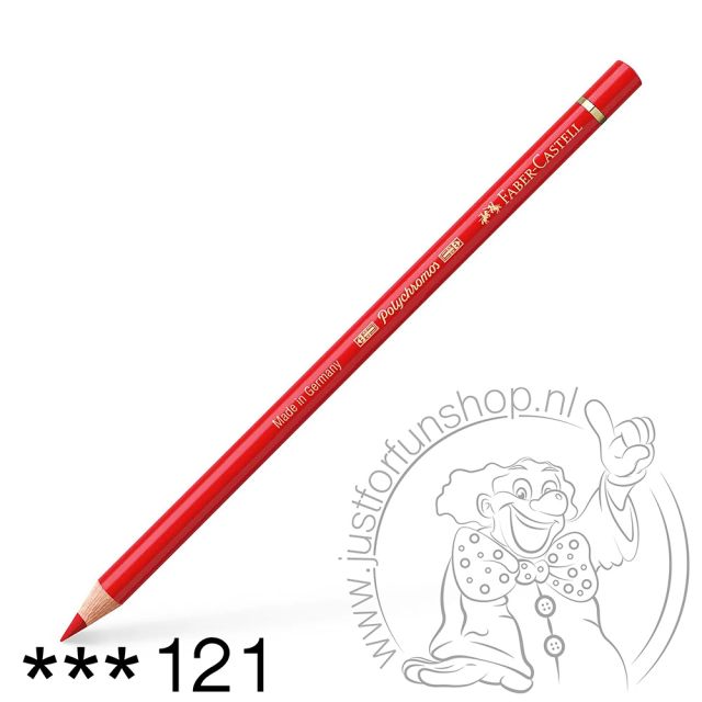 Faber-Castell Polychromos Artist kleurpotlood 121 Pale geranium lake