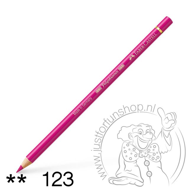 Faber-Castell Polychromos Artist kleurpotlood 123 Fuchsia