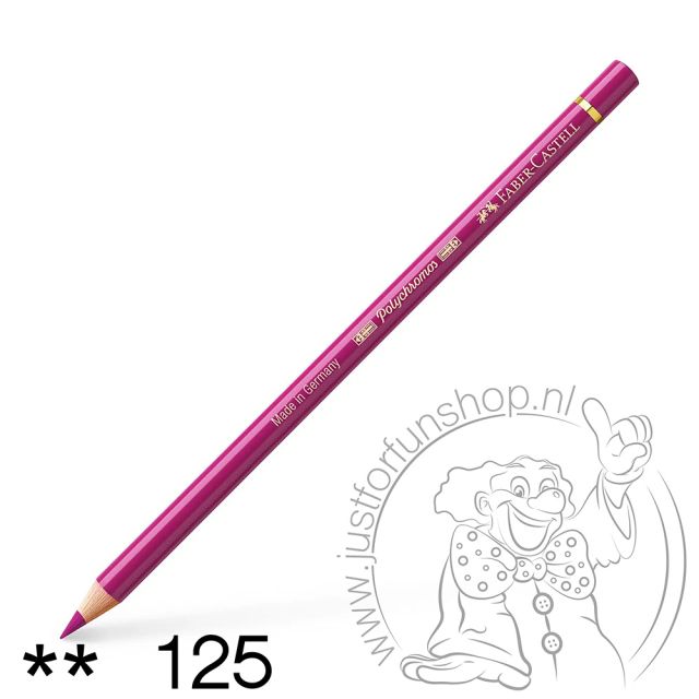 Faber-Castell Polychromos Artist kleurpotlood 125 Middle purple pink