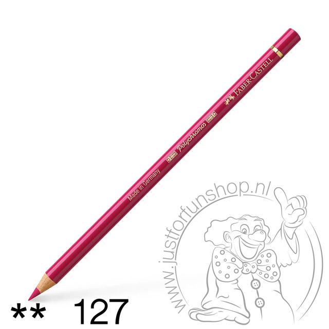 Faber-Castell Polychromos Artist kleurpotlood 127 Pink carmine