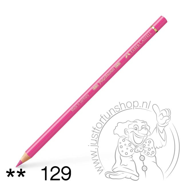 Faber-Castell Polychromos Artist kleurpotlood 129 Pink madder lake