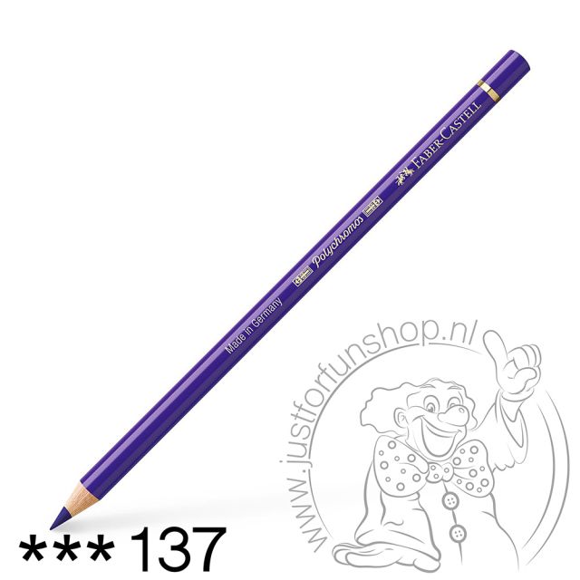 Faber-Castell Polychromos Artist kleurpotlood 137 Blue violet