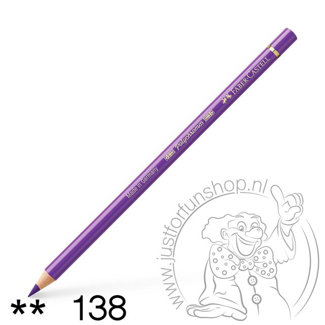 Faber-Castell Polychromos Artist kleurpotlood 138 Violet