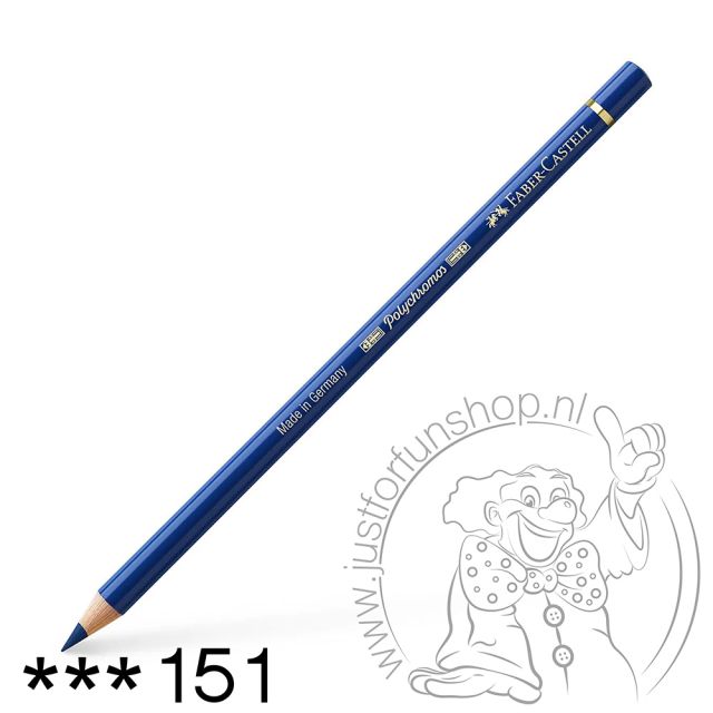 Faber-Castell Polychromos Artist kleurpotlood 151 Helioblue reddish