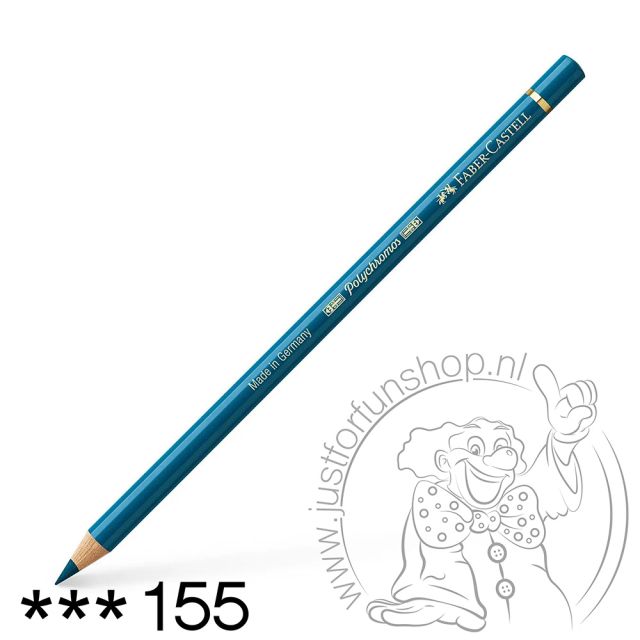 Faber-Castell Polychromos Artist kleurpotlood 155 Helio turquoise