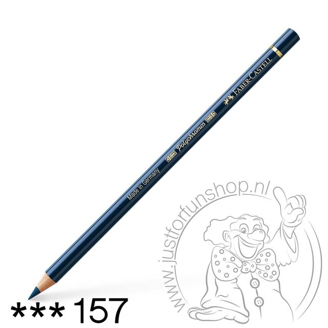 Faber-Castell Polychromos Artist kleurpotlood 157 Dark indigo