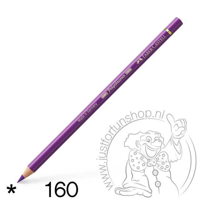 Faber-Castell Polychromos Artist kleurpotlood 160 Manganese violet