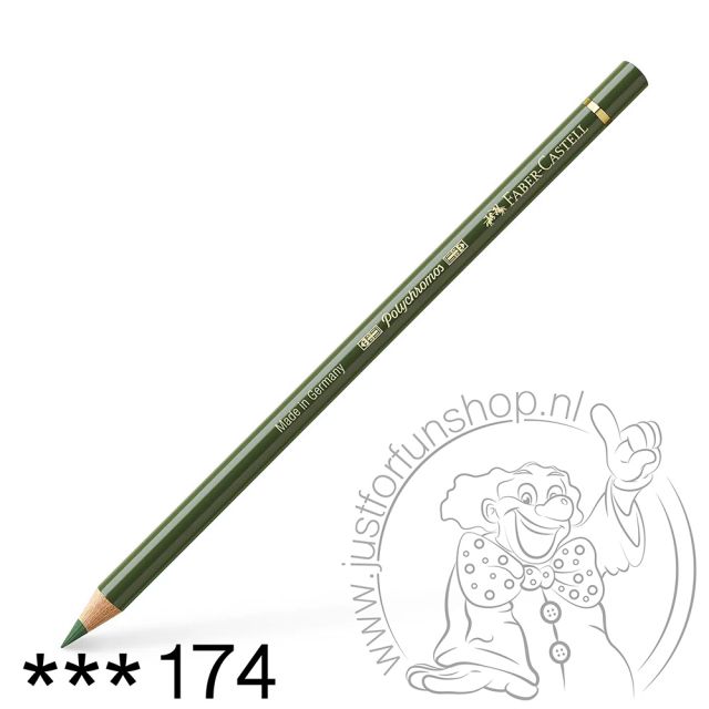 Faber-Castell Polychromos Artist kleurpotlood 174 Chromium green opaque