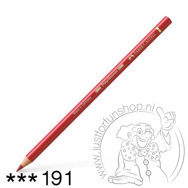 Faber-Castell Polychromos Artist kleurpotlood 191 Pompeian red
