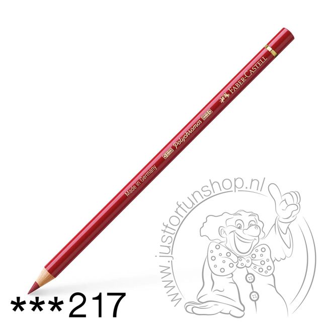 Faber-Castell Polychromos Artist kleurpotlood 217 Middle cadmium red