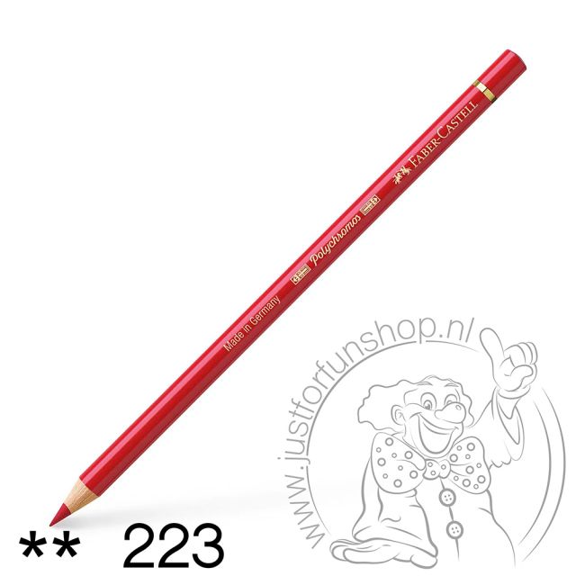 Faber-Castell Polychromos Artist kleurpotlood 223 Deep red