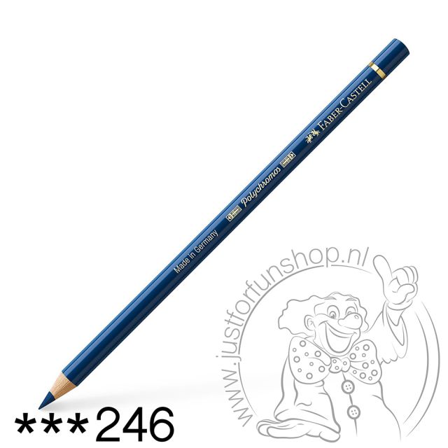 Faber-Castell Polychromos Artist kleurpotlood 246 Prussian blue