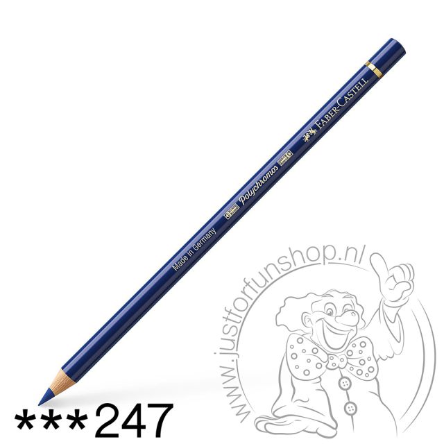 Faber-Castell Polychromos Artist kleurpotlood 247 Indanthrene blue