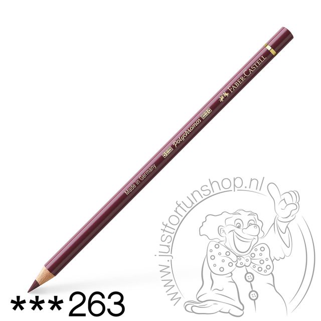 Faber-Castell Polychromos Artist kleurpotlood 263 Caput mortuum violet