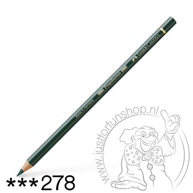 Faber-Castell Polychromos Artist kleurpotlood 278 Chrome oxide green