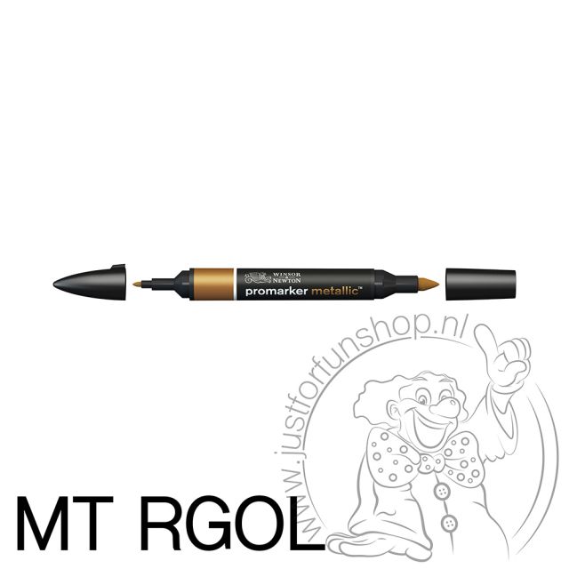 Winsor & Newton Promarker Metallic marker MT RGOL Red Gold