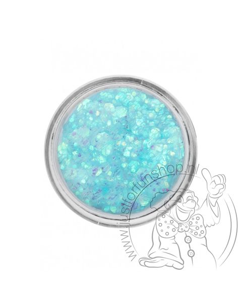 PXP pressed chunky glitter cream ice blue chameleon