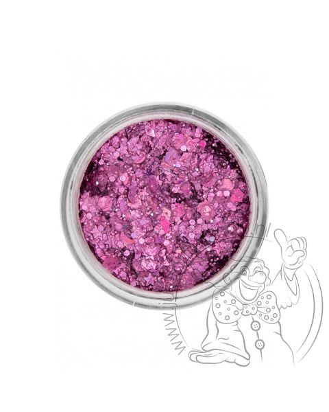 PXP pressed chunky glitter cream sweet pink
