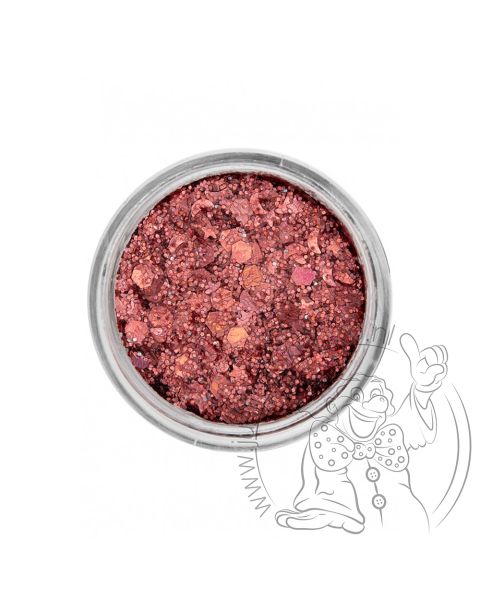 PXP pressed chunky glitter cream pink champagne
