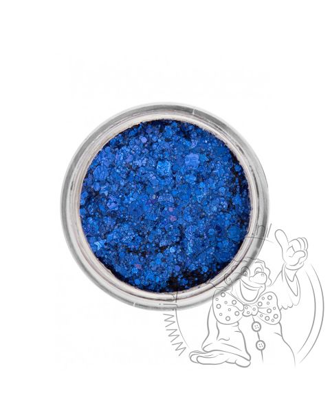 PXP pressed chunky glitter cream deep blue something