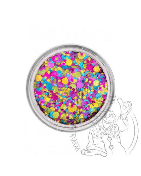 PXP pressed chunky glitter cream spring break