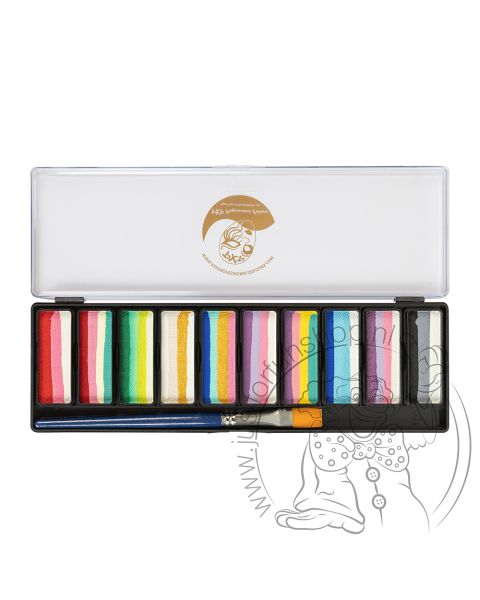 PXP Profesional Colours splitcake palette Blurred Lines 10 x 10 gram