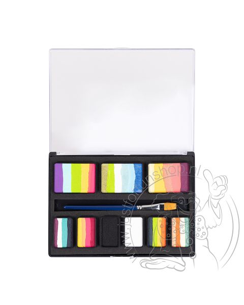 PXP Hobby Watercolor by Peter Tronser mixed splitcake palette Fairy Magic Flowers Shop