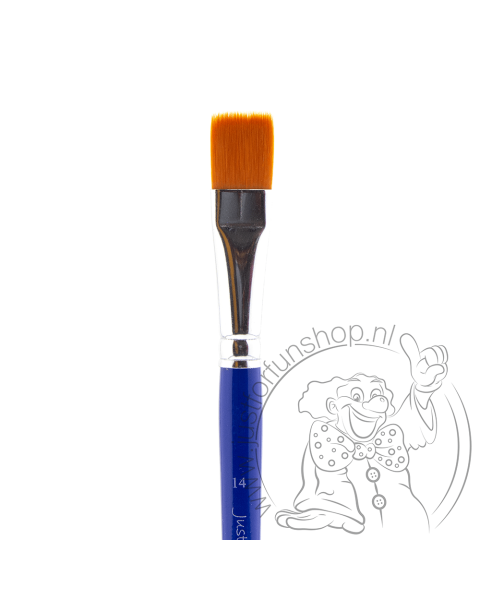 Just For Fun Brushes B06 Plat penseel nr. 14