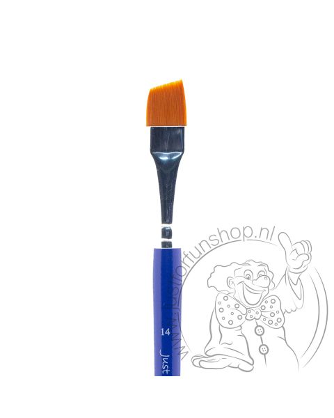 Just For Fun Brushes B17 Plat schuin penseel nr. 14