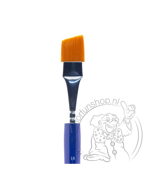 Just For Fun Brushes B18 Plat schuin penseel nr. 18
