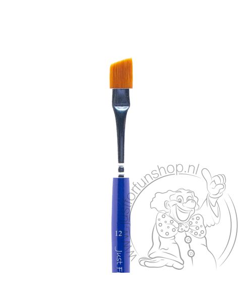 Just For Fun Brushes B22 Plat schuin penseel nr. 12